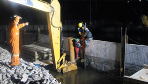 Génie civil immergé