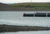 Underwater Instalation HDPE Pipe Line Intake  Port of Belledune